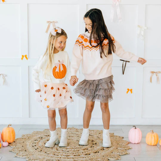 Sweet Wink Coquette Pumpkin | Sweater