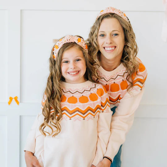 Sweet Wink Pumpkin Fair Isle | Sweater
