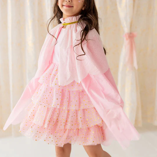 Sweet Wink Pink | Princess Tiered Cape