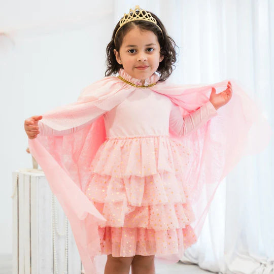 Sweet Wink Pink | Princess Tiered Cape