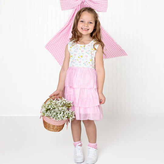 Sweet Wink Multi | Sweet Floral Tank Tutu Dress