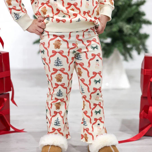 Sweet Wink Natural | Christmas Cutie Flare Legging