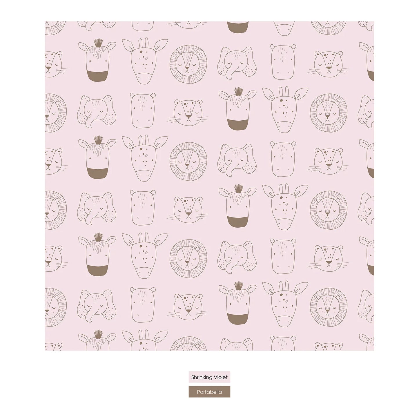 KicKee Shrinking Violet Animals | Print Footie With 2 Way Zipper