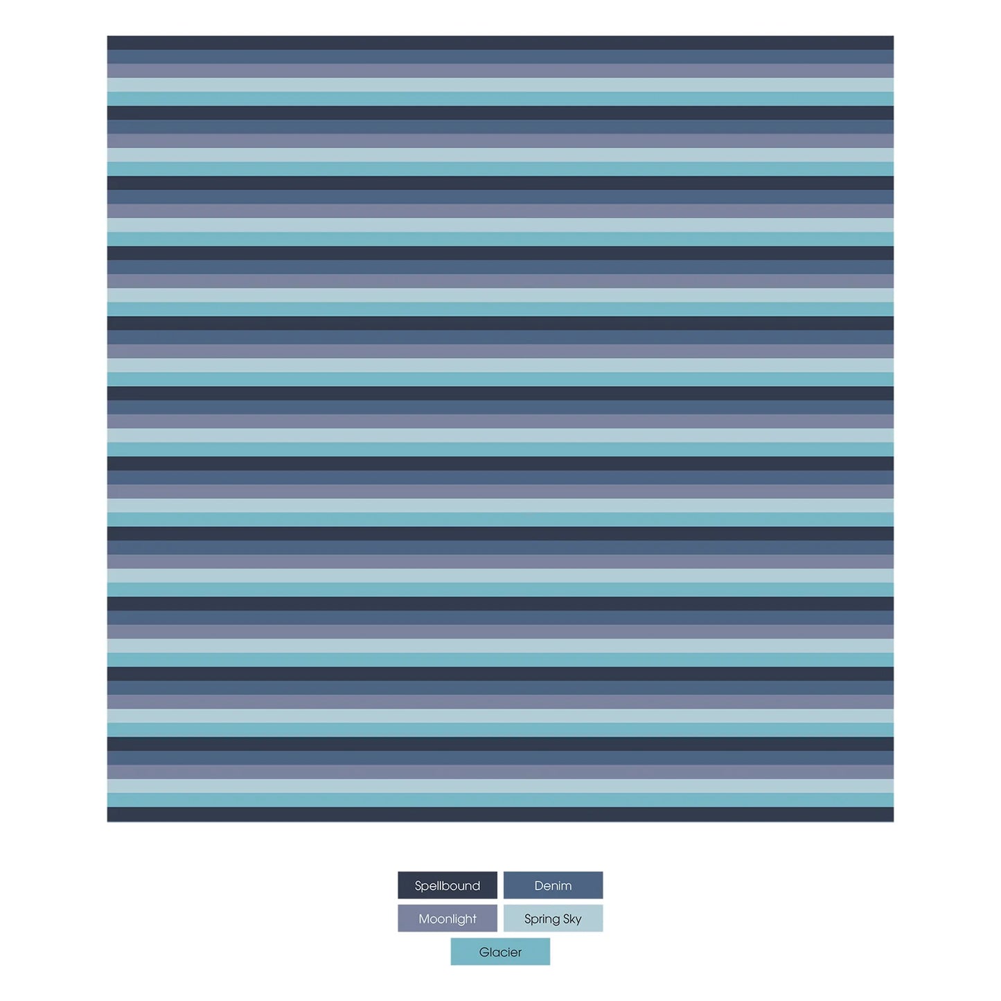 KicKee Moonlight Bay Stripe | Print Boxer Brief