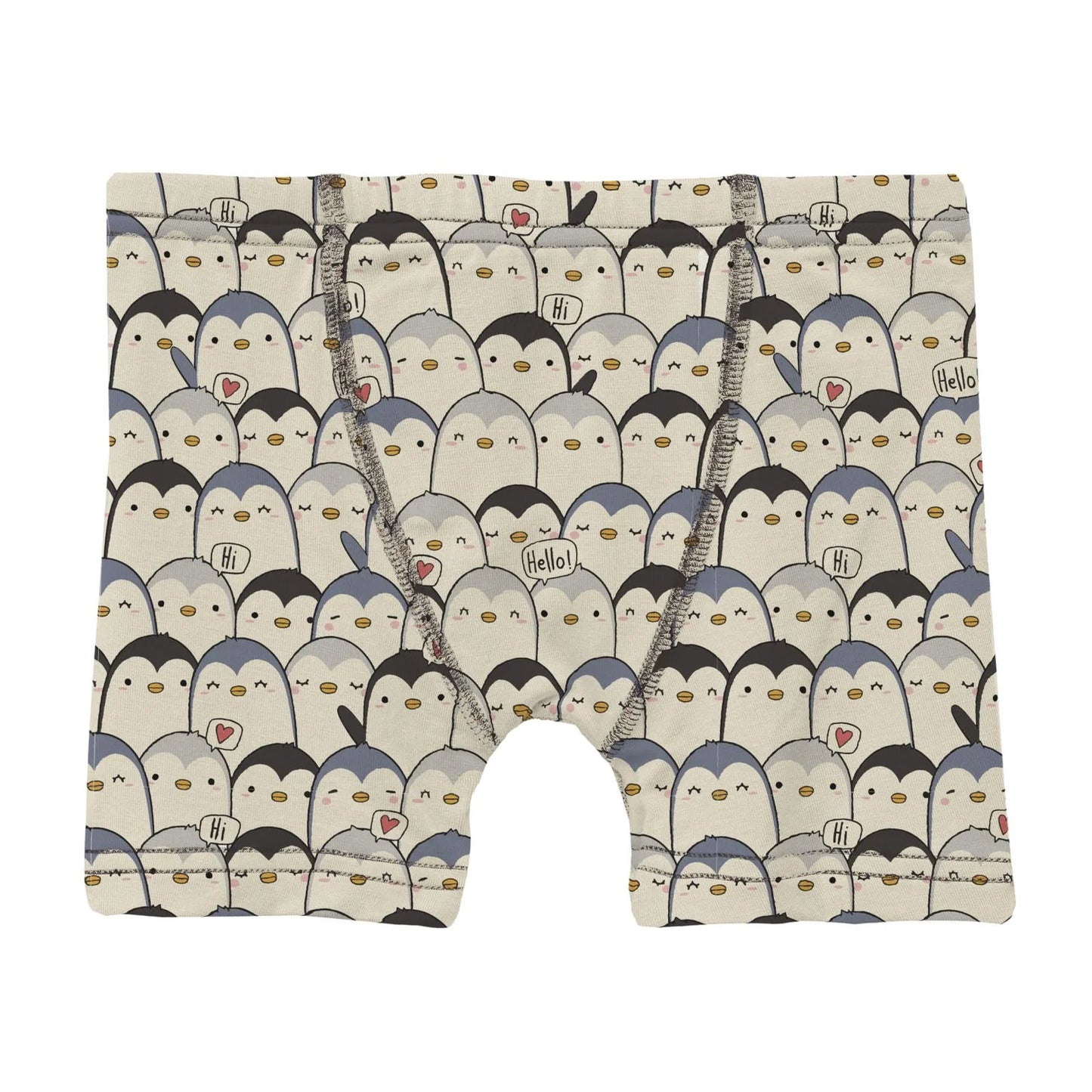 KicKee Moonlight Penguin | Print Boxer Brief