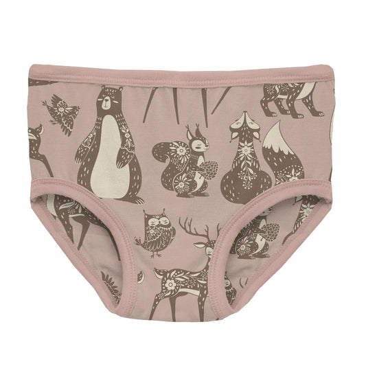 KicKee Baby Rose Scandinavian Animals | Print Underwear