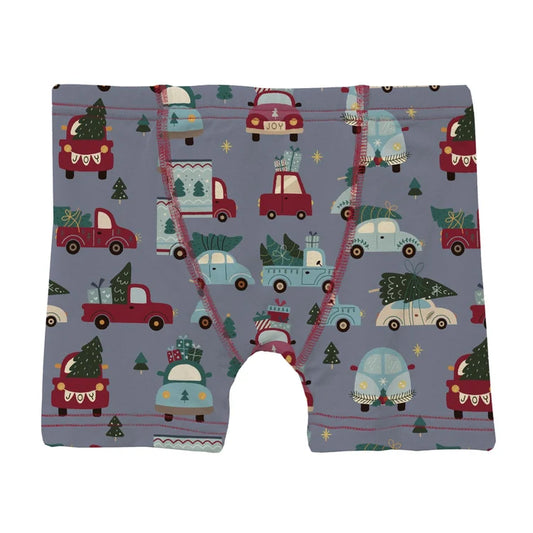 KicKee Moonlight Christmas | Print Boxer Brief