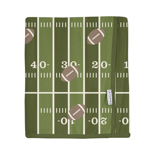 KicKee Pesto Football | Print Toddler Blanket