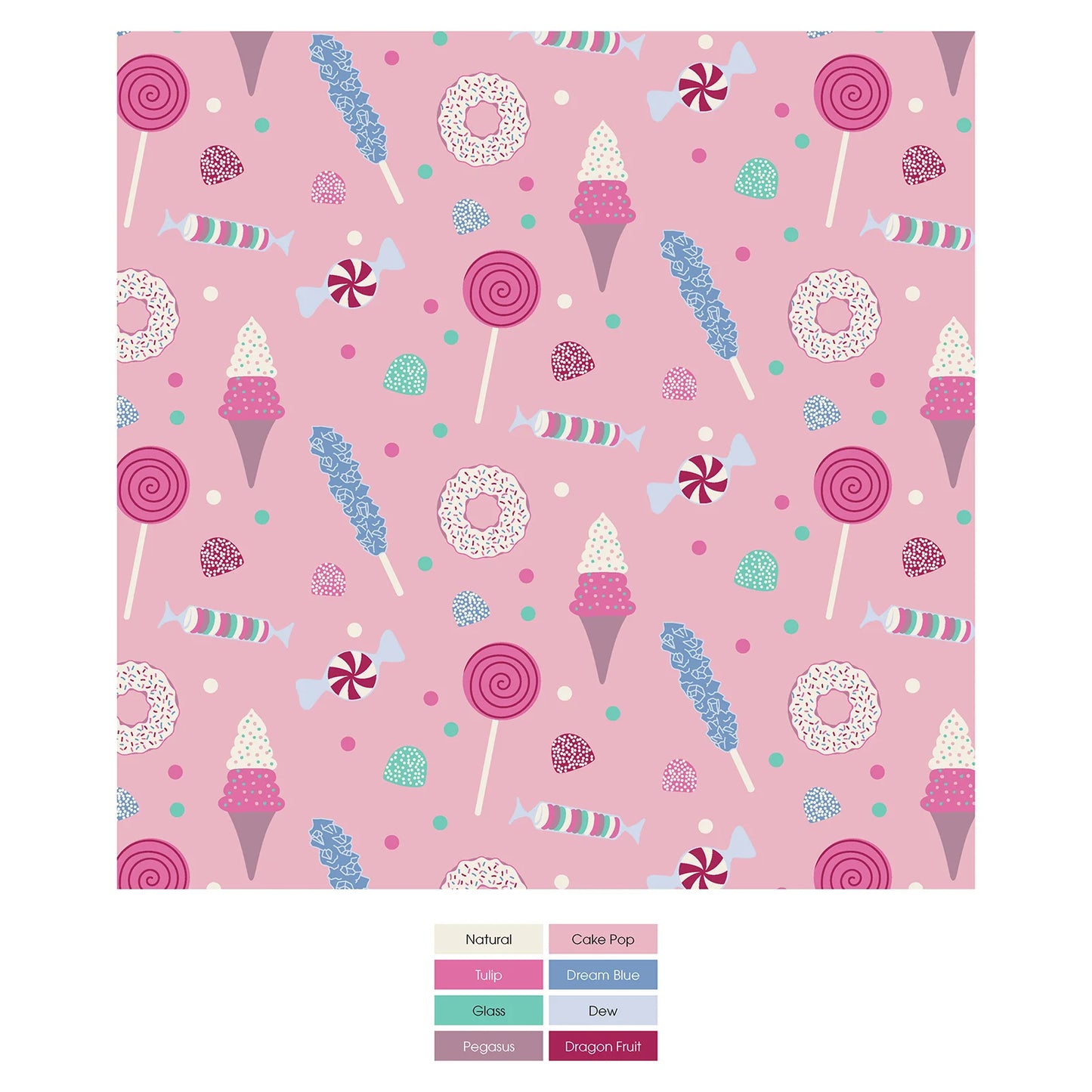 Kickee Cake Pop Candy Dreams | Print Underwear