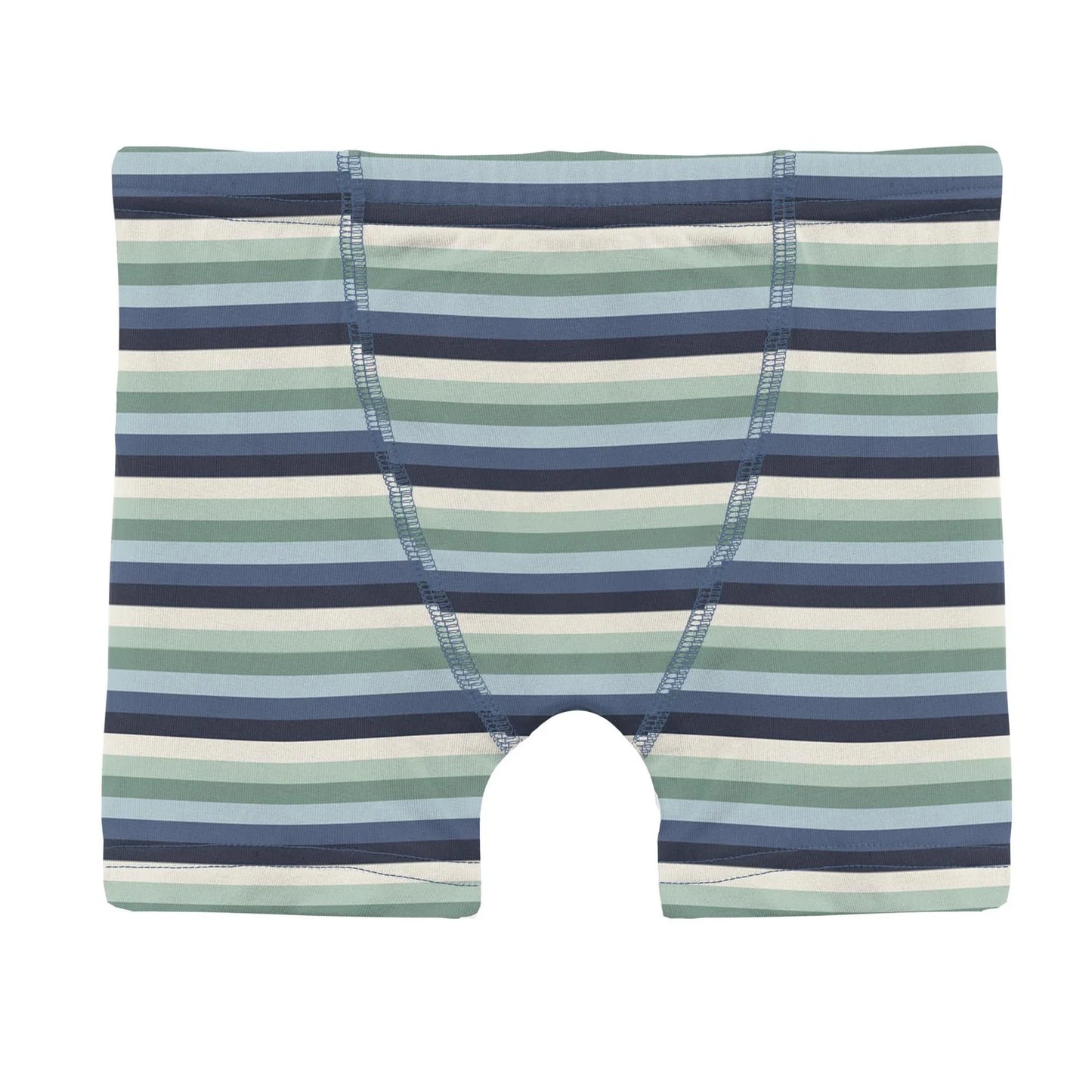 KicKee Denim Stripe | Print Boxer Brief