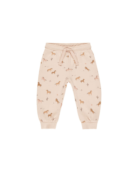 Rylee + Cru Shell | Horses Jogger Sweatpant