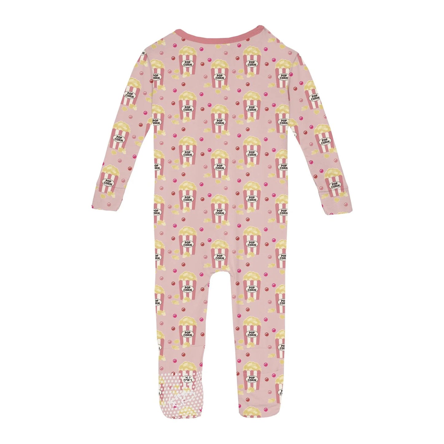 KicKee Baby Rose Movie Night | Print Convertible Coverall