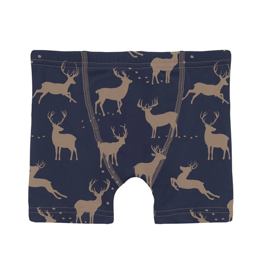 KicKee Peacoat Elk | Print Boxer Brief