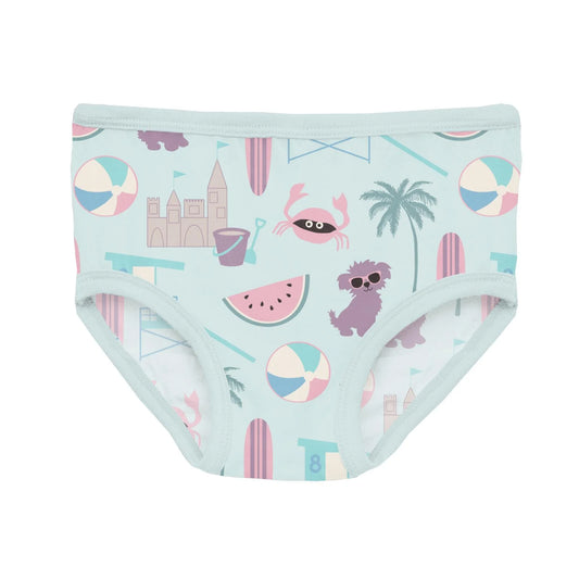 Kickee Fresh Air Beach Day | Print Underwear