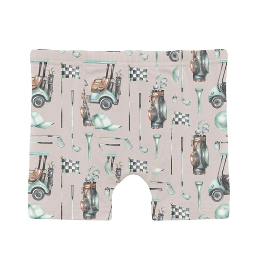 Kickee Latte Golf | Print Boxer Brief