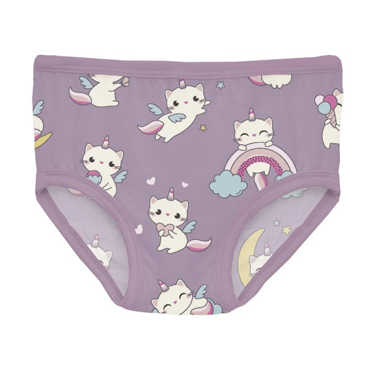 KicKee Lavender Caticorn | Print Underwear