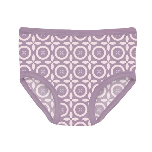 KicKee Lavender Flower Lattice | Print Underwear
