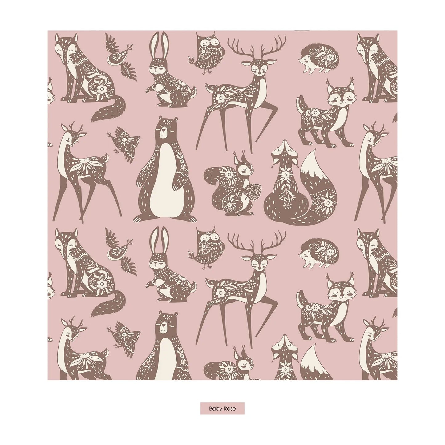 KicKee Baby Rose Scandinavian Animals | Print Underwear