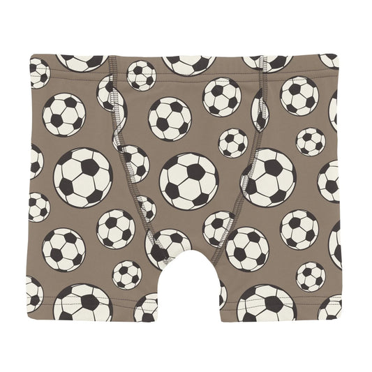 KicKee Portabella Soccer | Print Boxer Brief