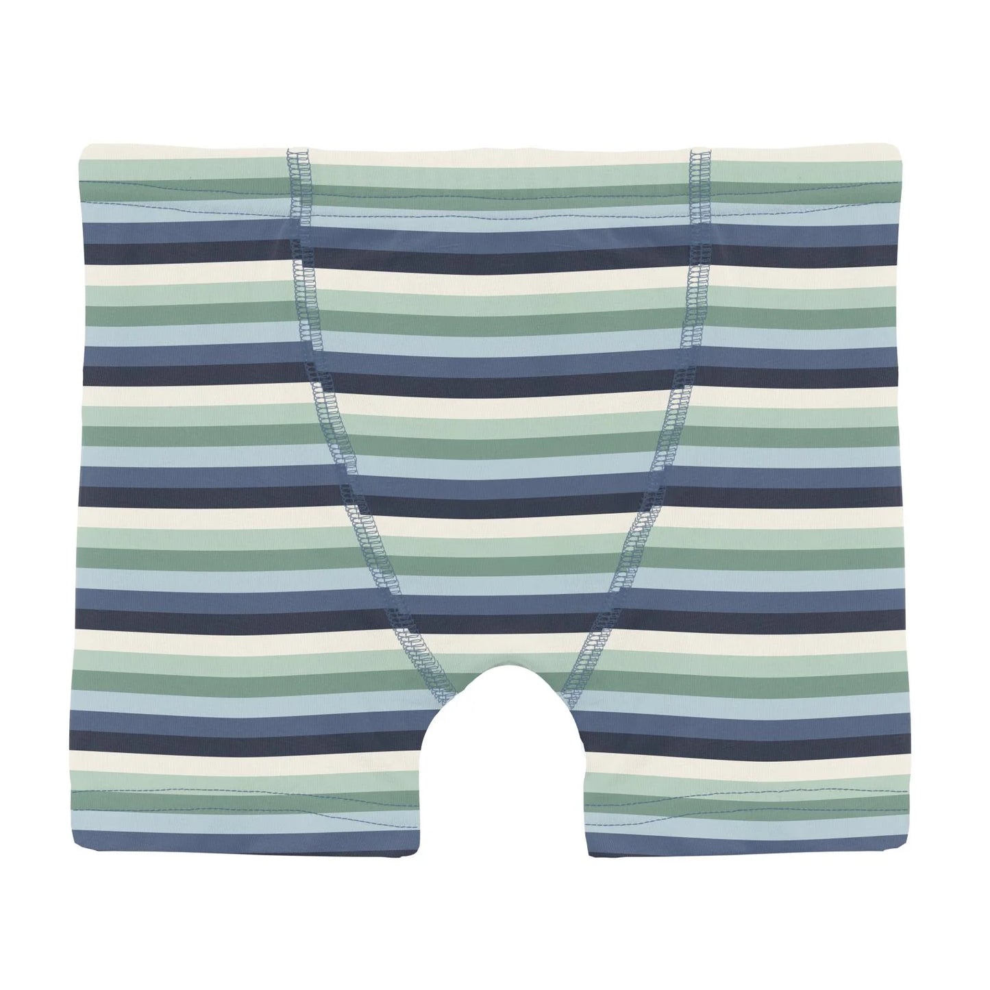 KicKee Denim Stripe | Print Boxer Brief