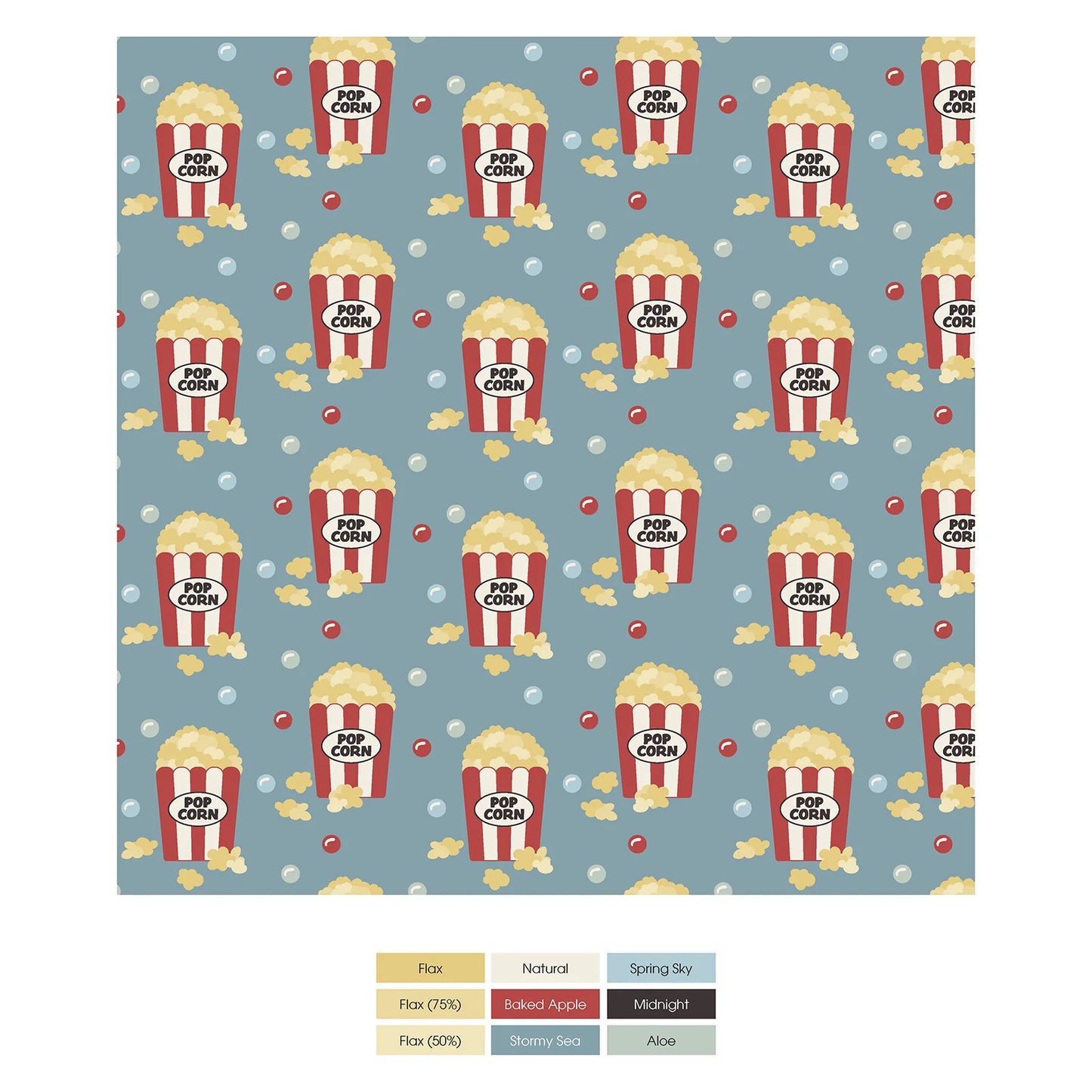 KicKee Stormy Sea Movie Night | Print Footie With 2 Way Zipper