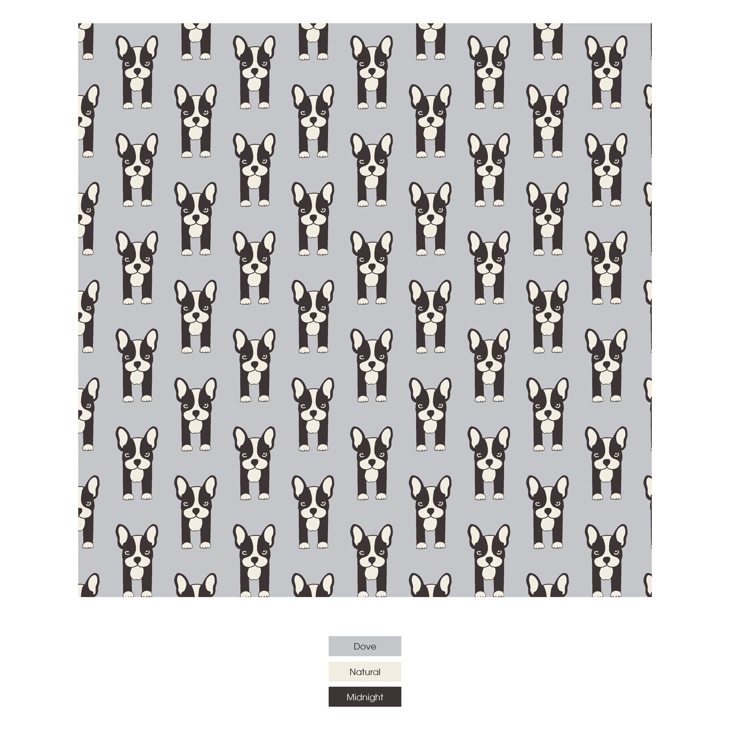 KicKee Dove Bulldogs | Print Footie With 2 Way Zipper