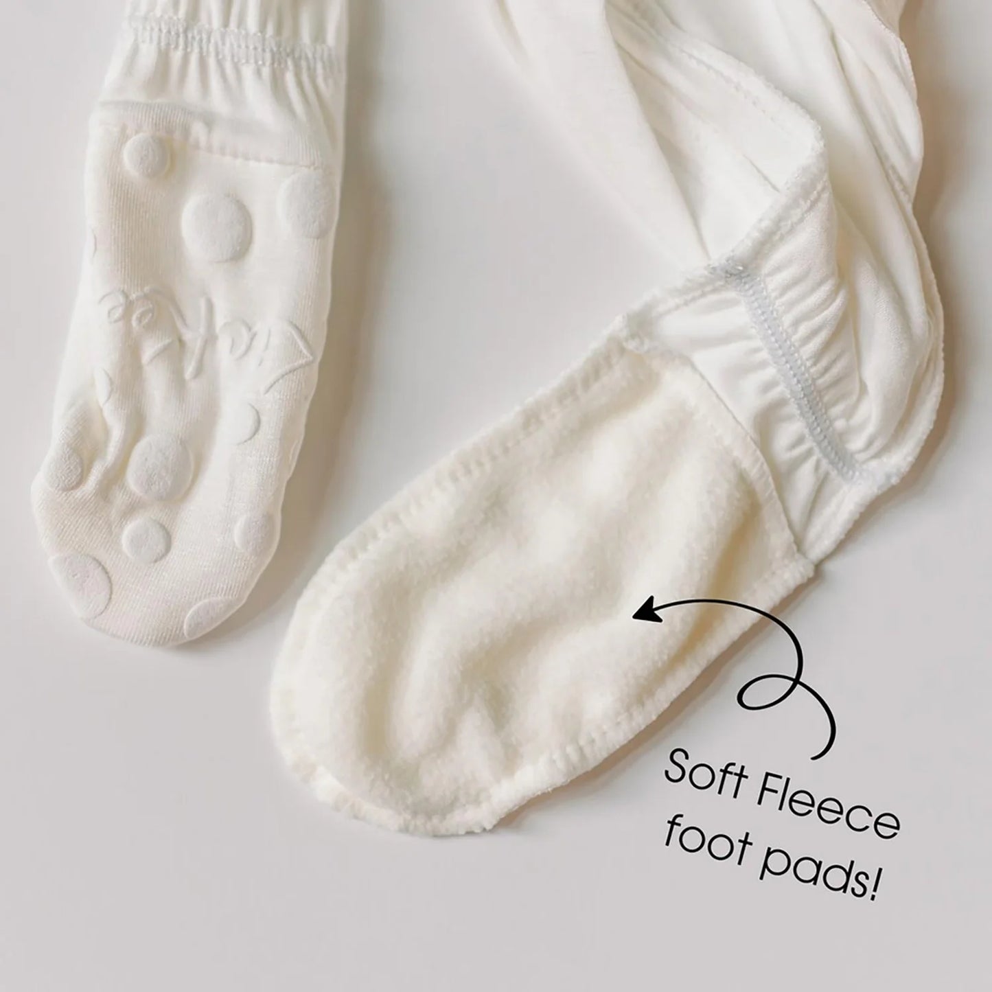 KicKee Spring Sky Animals | Print Footie With 2 Way Zipper