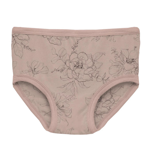 KicKee Baby Rose Pencil Floral | Print Underwear