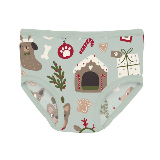 KicKee Aloe Christmas Dogs | Print Underwear