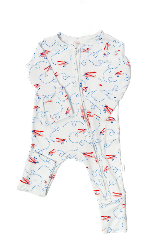 Uptown Baby Airplane | Sleep Romper