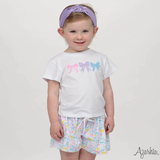Azarhia Pastel | Bows Butterfly Shorts