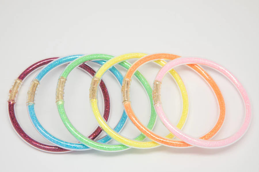 Azarhia Rainbow | Metallic Waterproof Bracelet Set