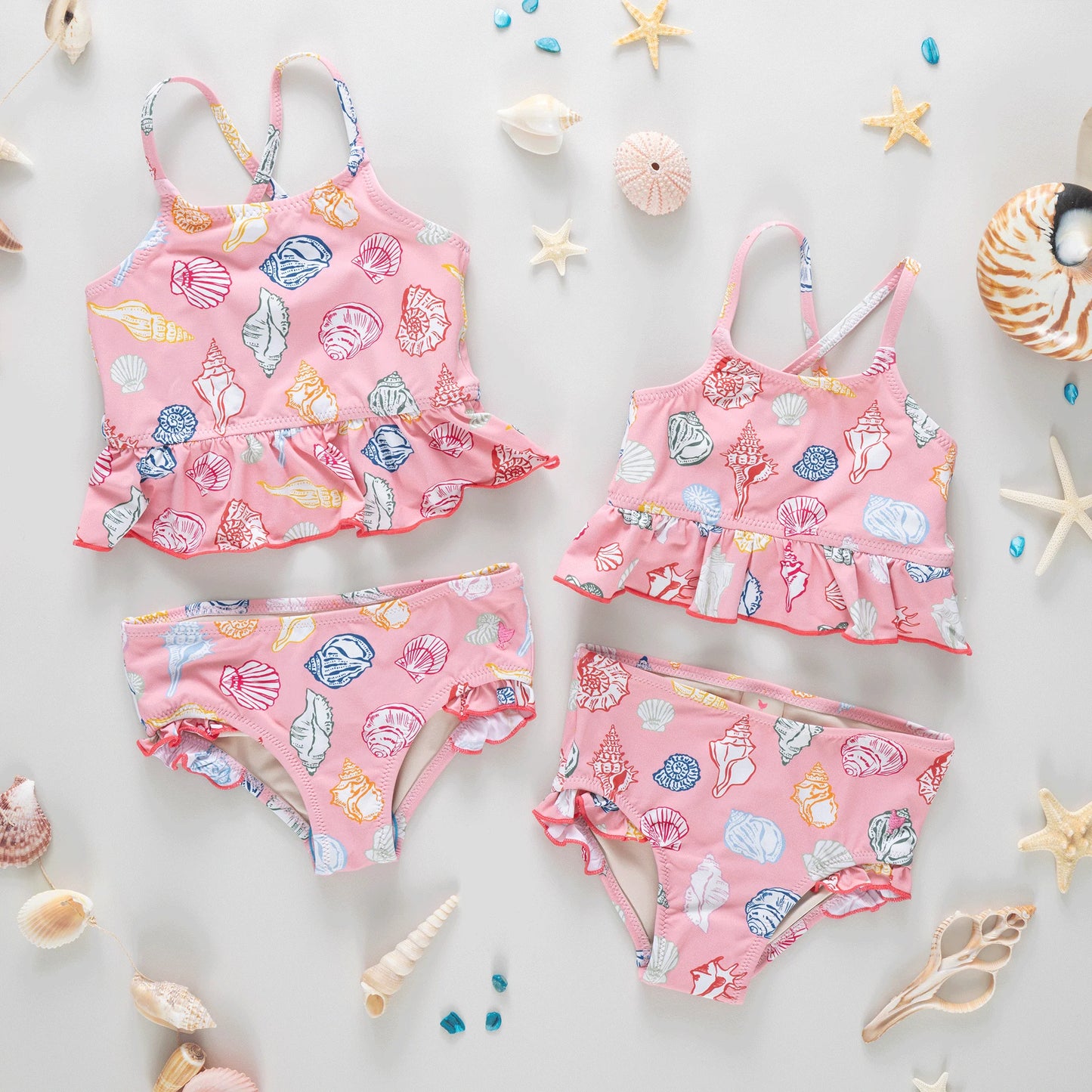 Pink Chicken Pink Seashells | Joy Tankini