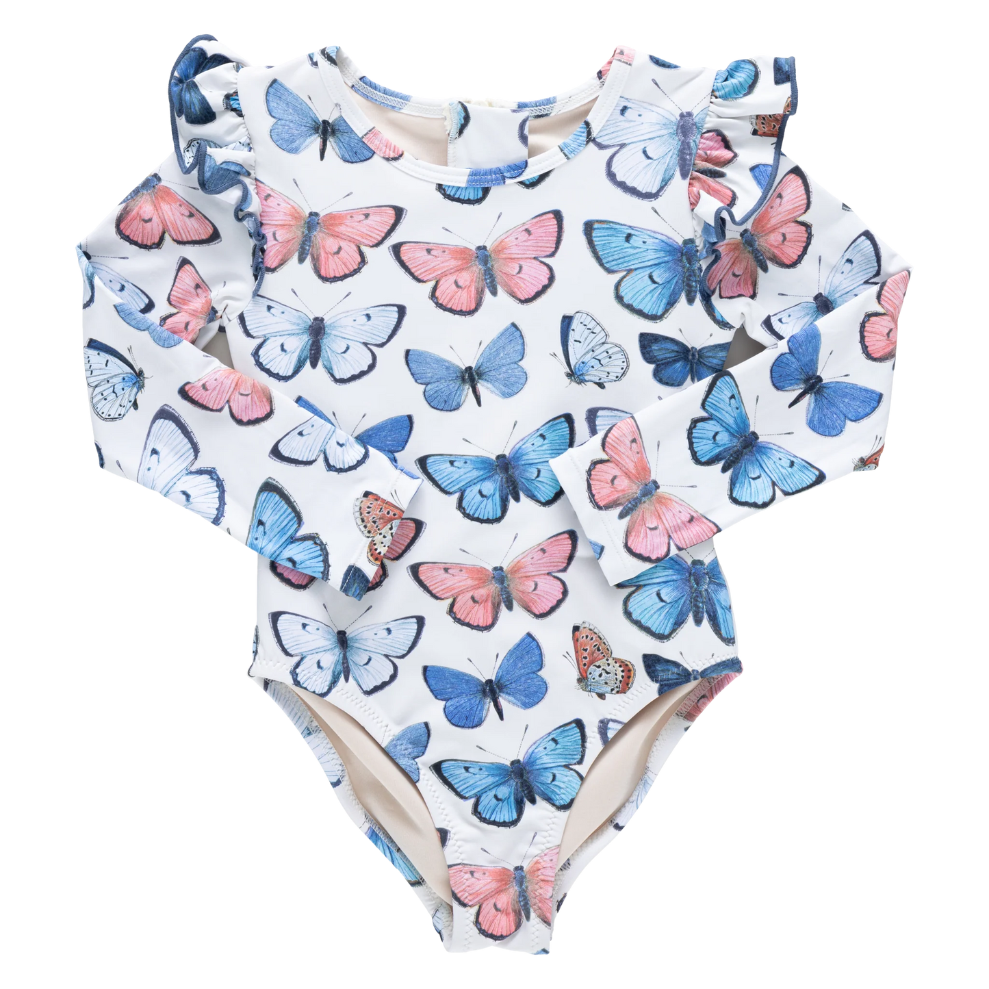 Pink Chicken Vintage Butterflies | Rachel Suit