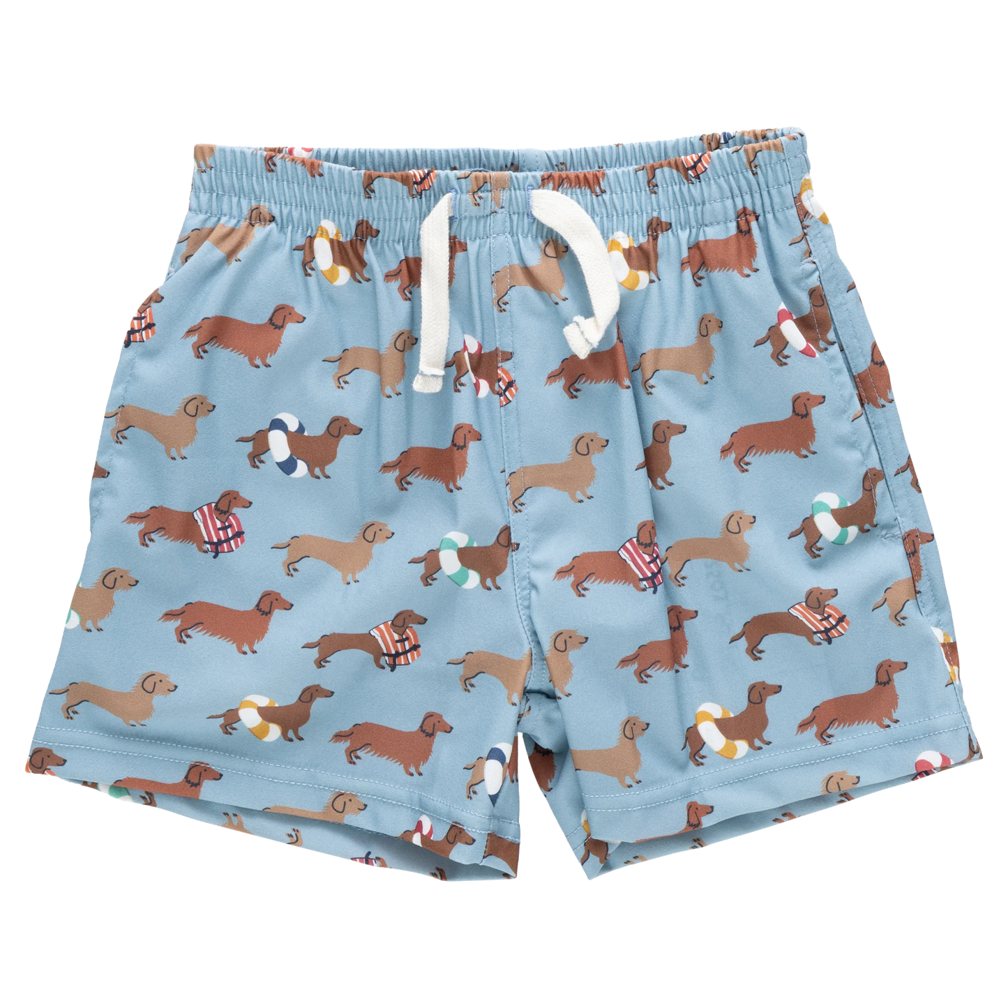 Pink Chicken Swim Dachshunds | Swim Trunk