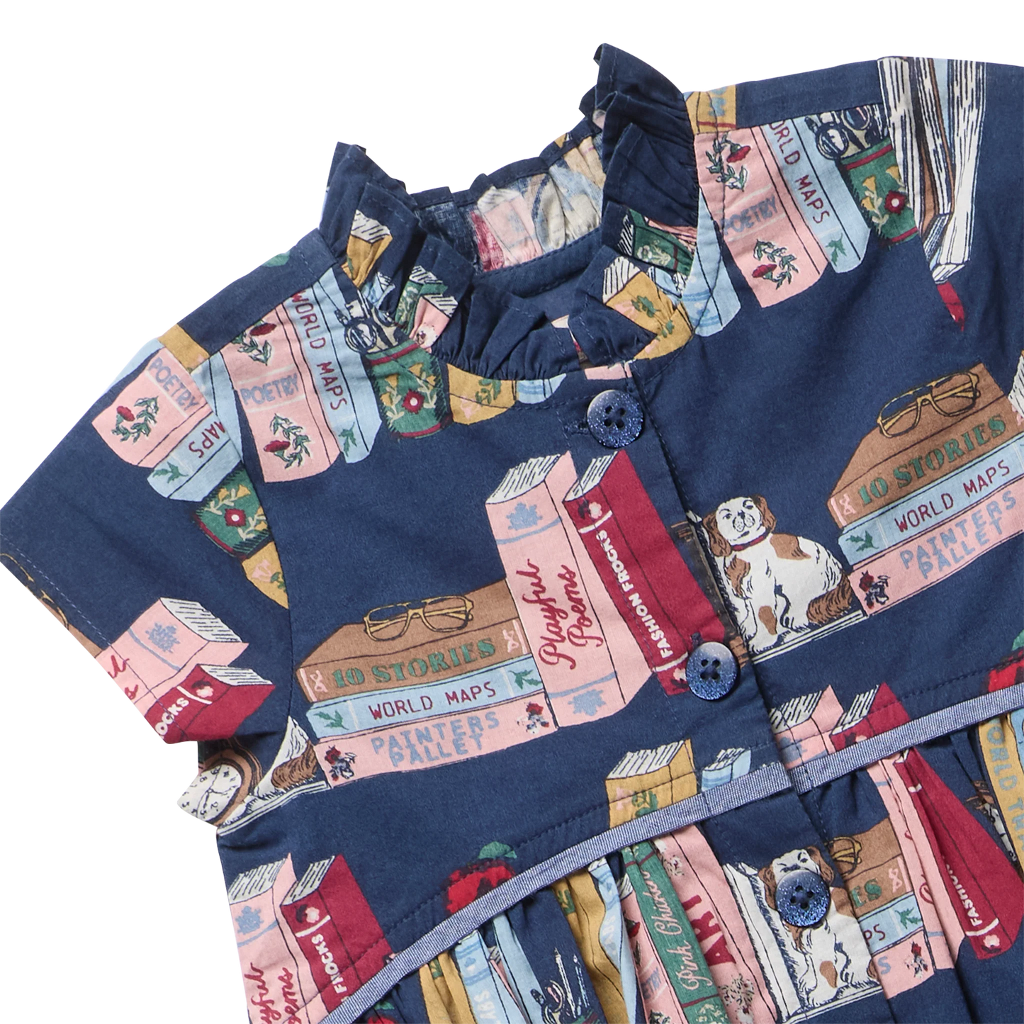 Pink Chicken Bookshelf | Fatima Dress