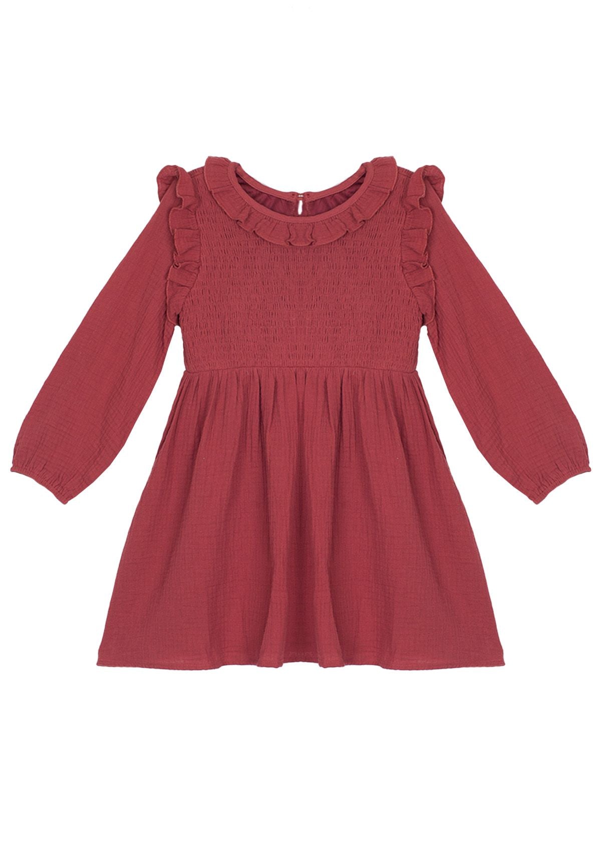 Mabel + Honey Red | Autumn Dress