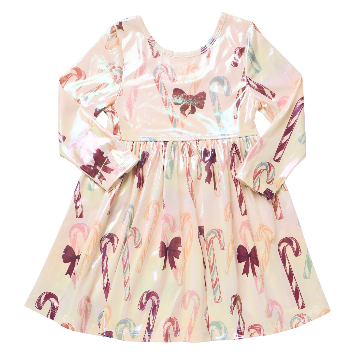 Pink Chicken Antique Candy Canes | Lame Steph Dress