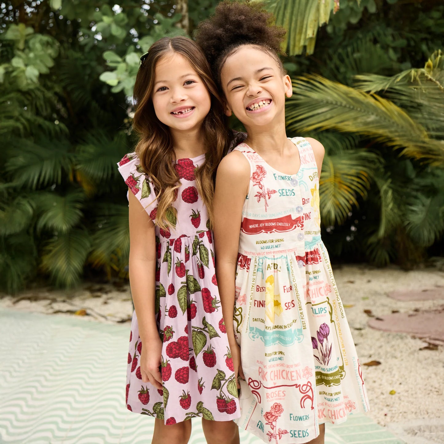 Pink Chicken Lavender Raspberries | Elsie Dress