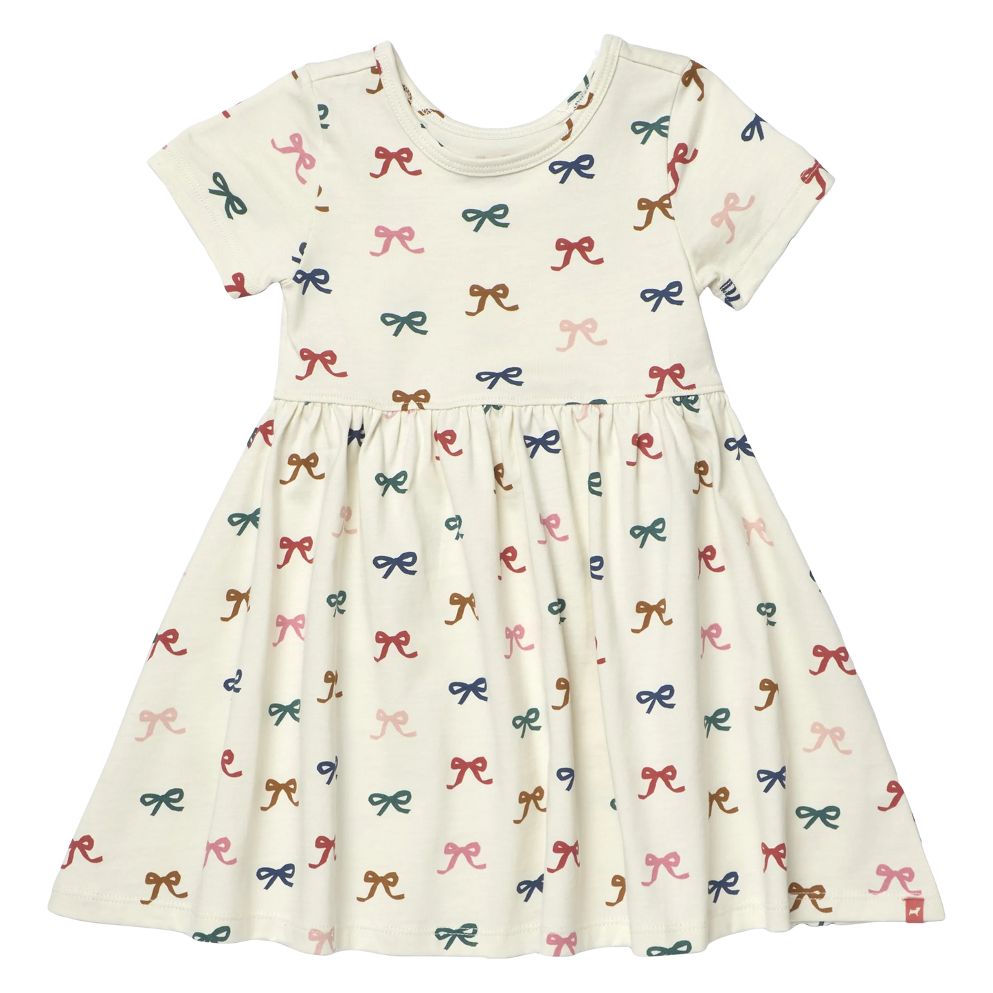 Pink Chicken X Coop Kids Tiny Bows | Sunny Dress