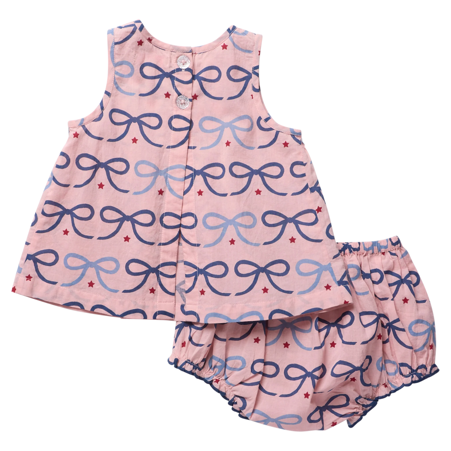 Pink Chicken Pink Bows | Jaipur 2-Piece Set