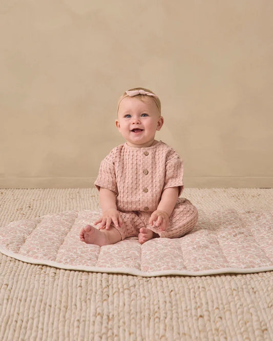 Quincy Mae Dusty Rose | Hayes Jumpsuit