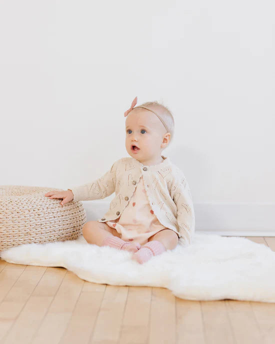 Quincy Mae Ivory | Knit Cardigan