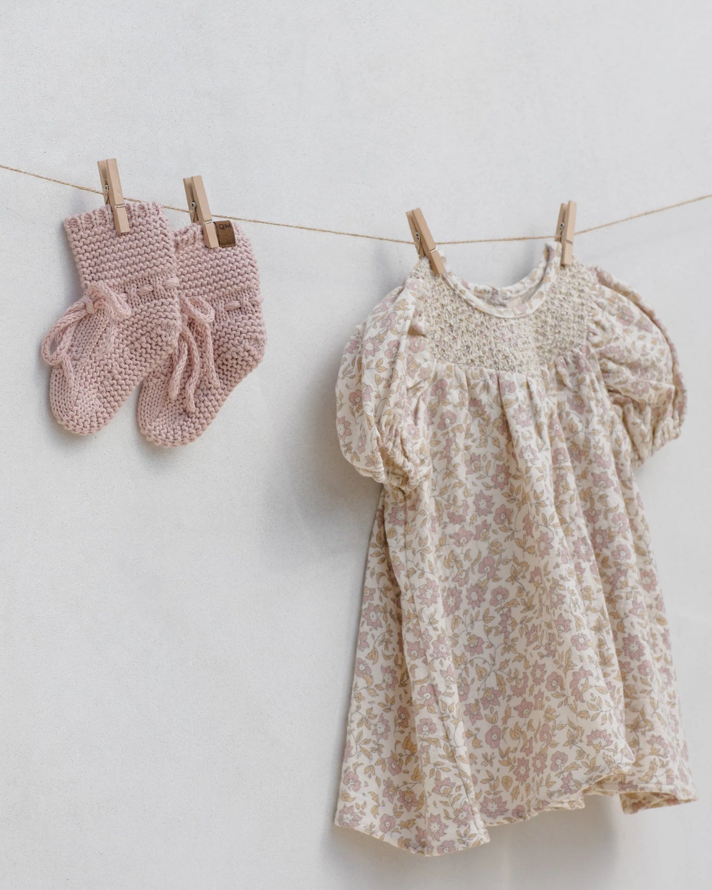 Quincy Mae Natural Dahlia | Carina Dress