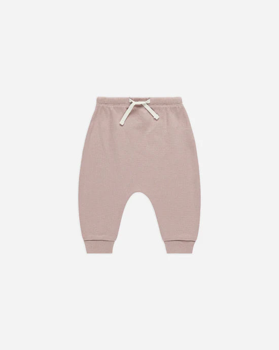 Quincy Mae Mauve | Pocket Sweatshirt + Sweatpant Set