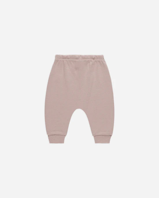 Quincy Mae Mauve | Pocket Sweatshirt + Sweatpant Set