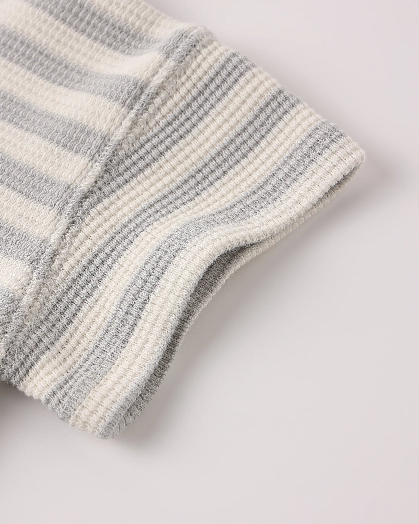 Quincy Mae Sky Stripe | Waffle Tee + Short Set