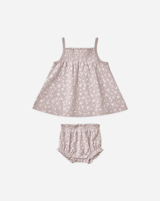 Quincy Mae Scatter | Smocked Tank Set