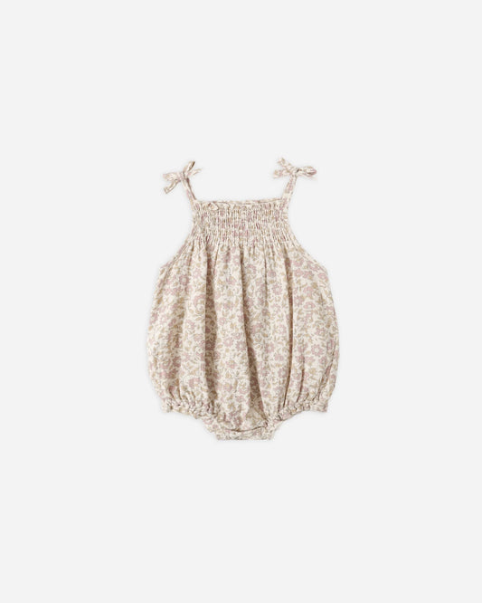 Quincy Mae Natural Dahlia | Betty Romper