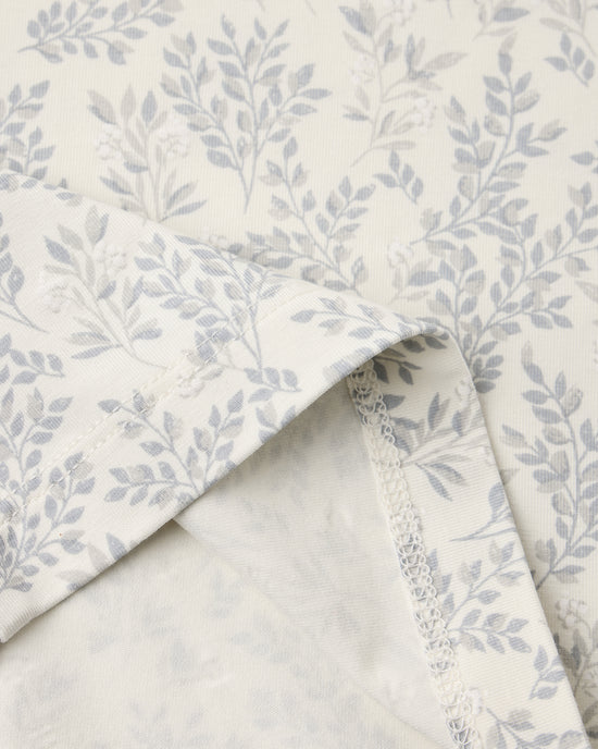 Quincy Mae Ivory Cloud Floral | Bamboo PJ Set